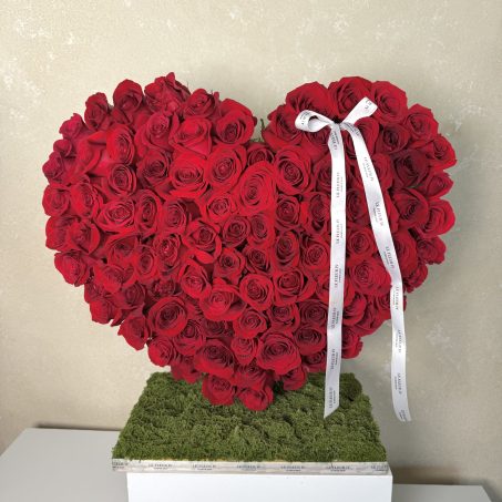 Rose Heart 20"