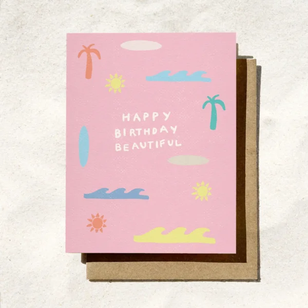 Happy Birthday Beautiful card