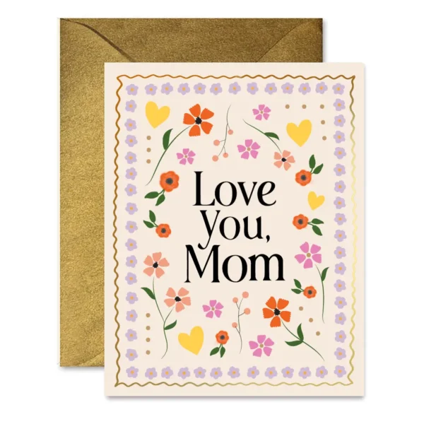 Love You Mom card
